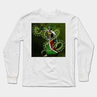 Zanico, Priest of the Great Feathered Serpent Long Sleeve T-Shirt